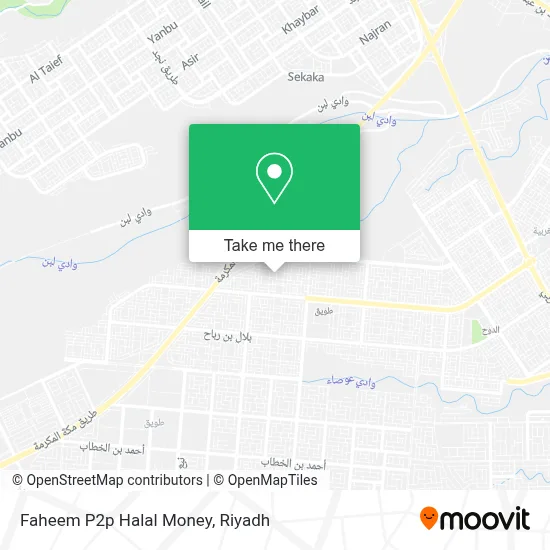 Faheem P2p Halal Money map