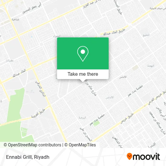 Ennabi Grill map
