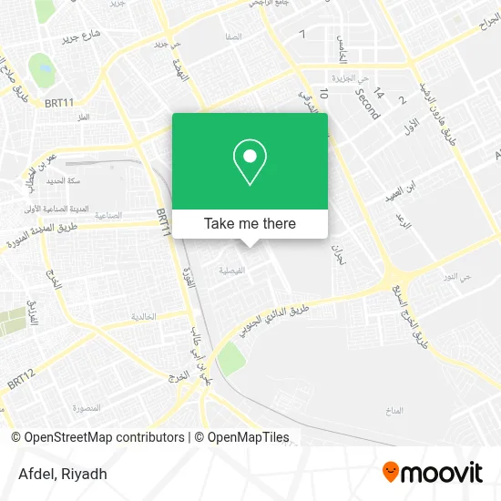 Afdel map