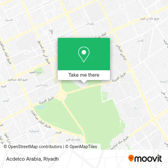 Acdelco Arabia map