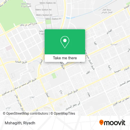 Mshagith map