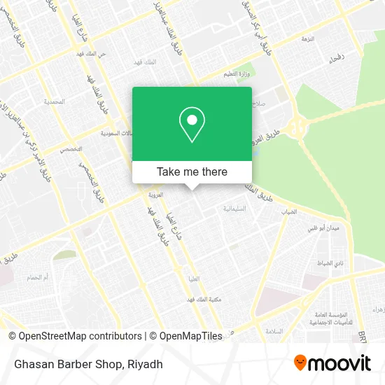 Ghasan Barber Shop map