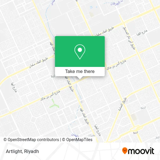 Artlight map