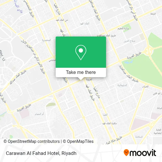 Carawan Al Fahad Hotel map