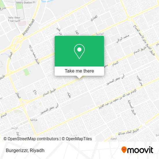Burgerizzr map