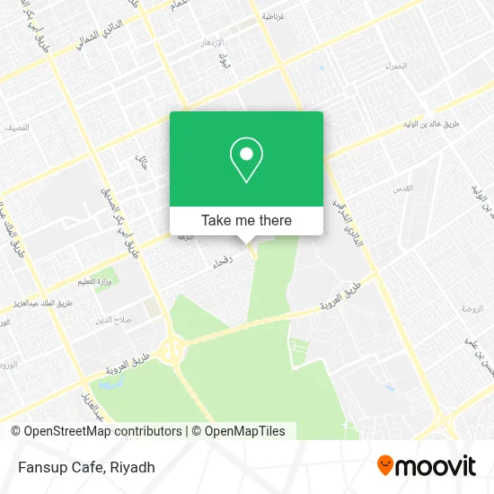 Fansup Cafe map