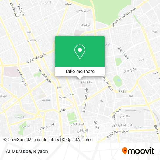 Al Murabba map