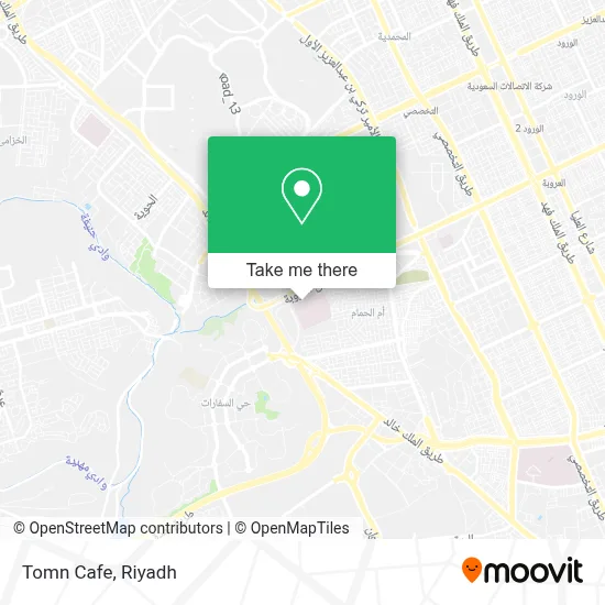 Tomn Cafe map