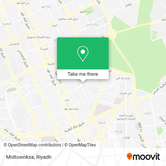 Midtownksa map