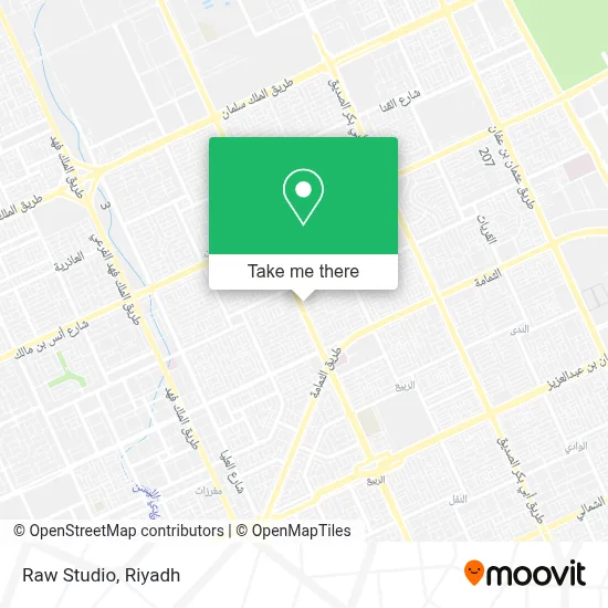 Raw Studio map