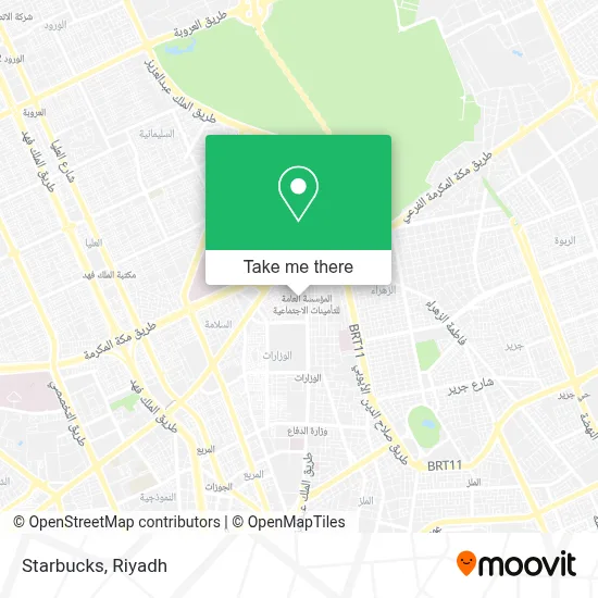 Starbucks map