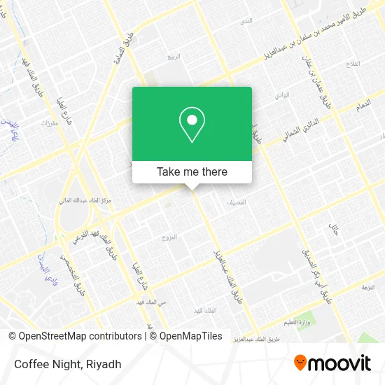 Coffee Night map