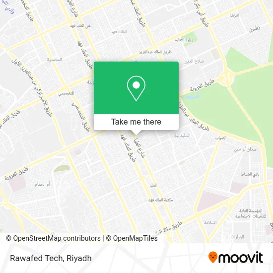 Rawafed Tech map