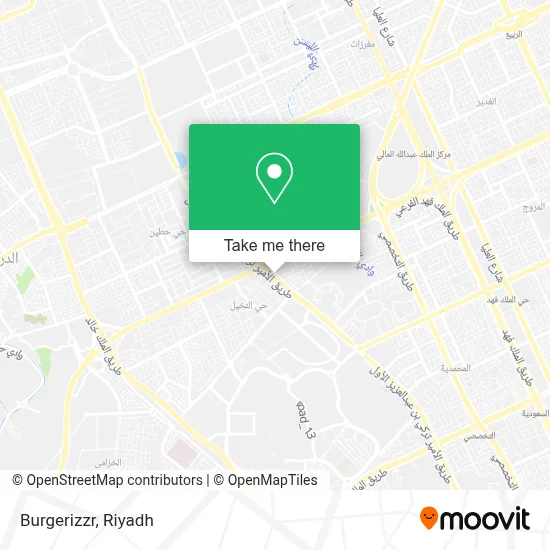Burgerizzr map