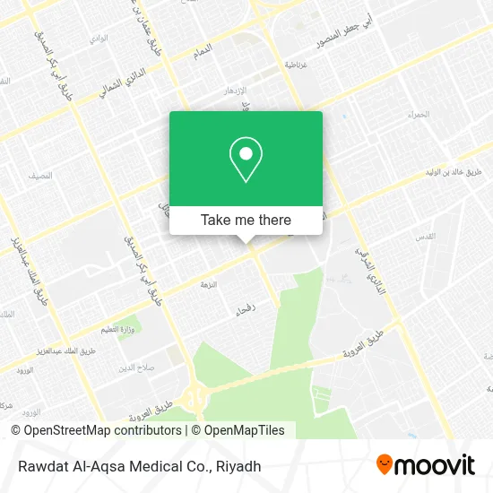 Rawdat Al-Aqsa Medical Co. map