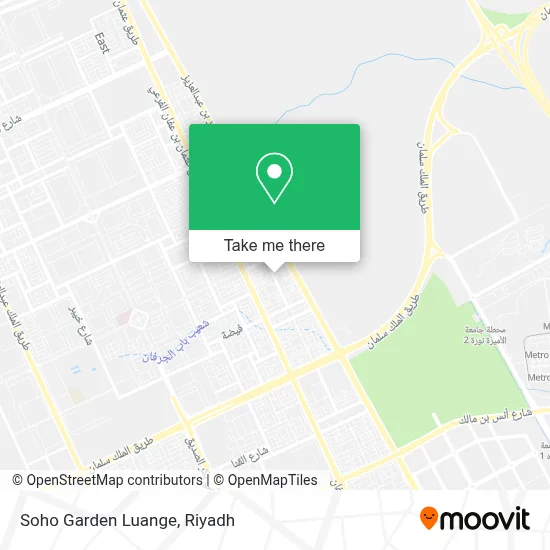 Soho Garden Luange map