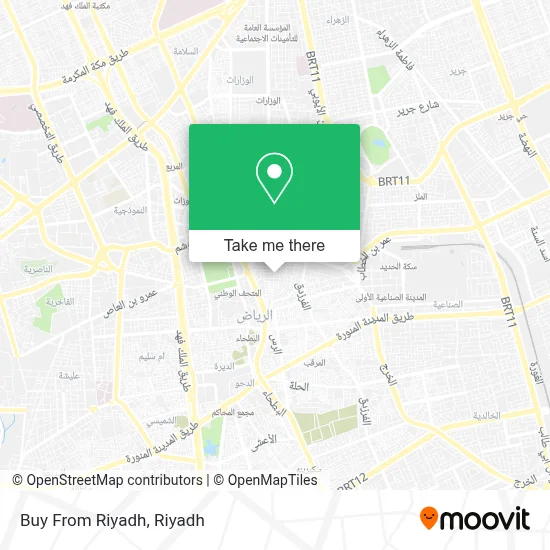 Buy From Riyadh map