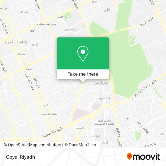 Coya map