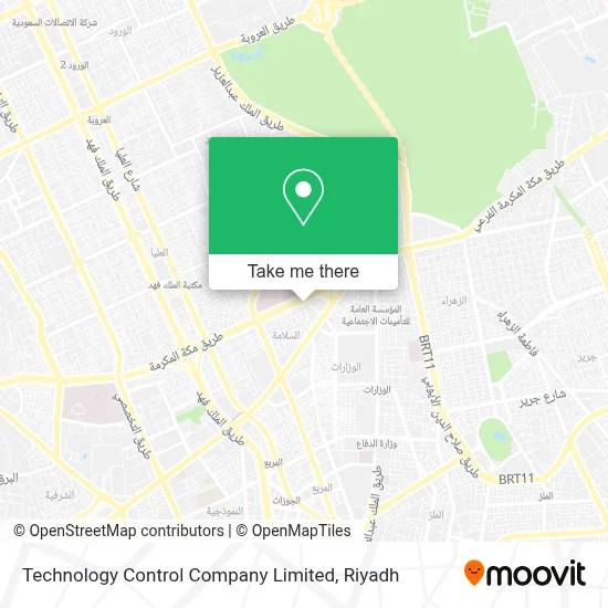 Technology Control Company Limited map