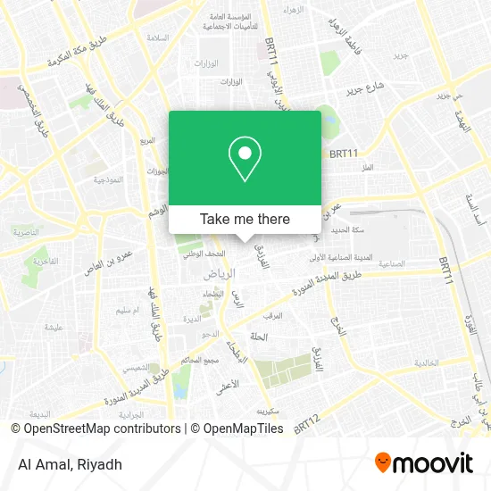 Al Amal map