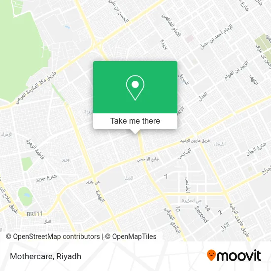 Mothercare map