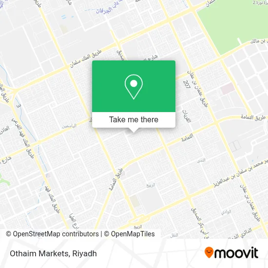 Othaim Markets map