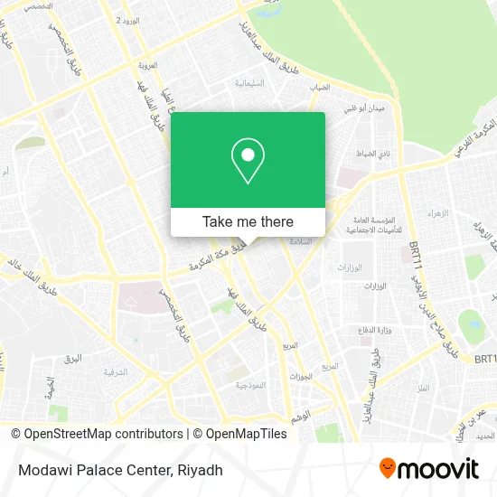 Modawi Palace Center map
