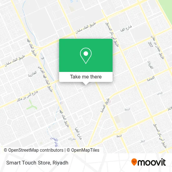 Smart Touch Store map