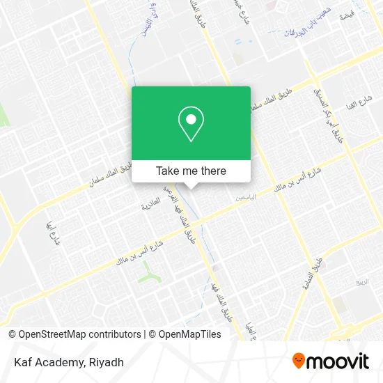 Kaf Academy map