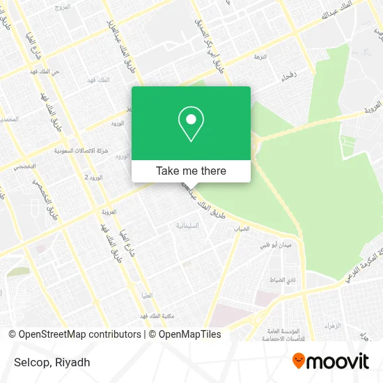 Selcop map