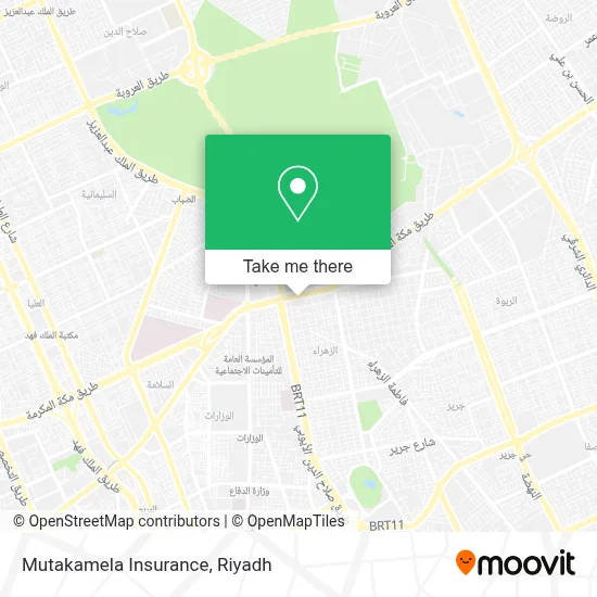 Mutakamela Insurance map