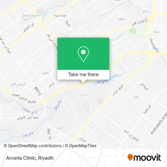 Arcelia Clinic map