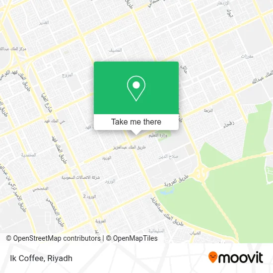 Ik Coffee map