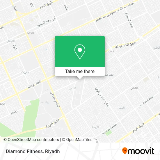 Diamond Fitness map