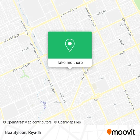 Beautyleen map
