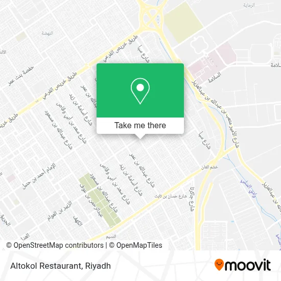 Altokol Restaurant map