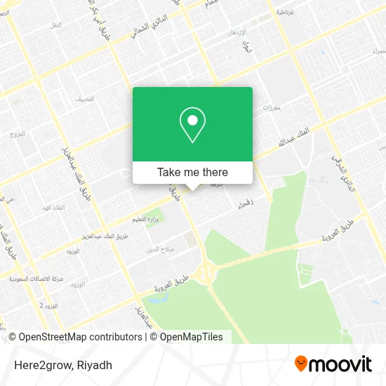 Here2grow map