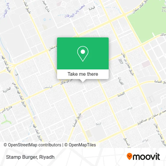 Stamp Burger map