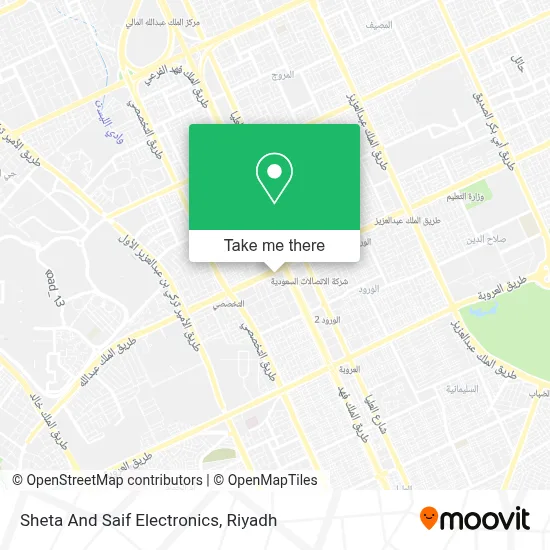 Sheta And Saif Electronics map