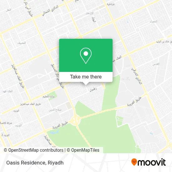 Oasis Residence map