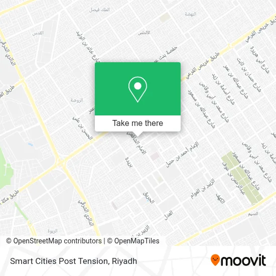 Smart Cities Post Tension map