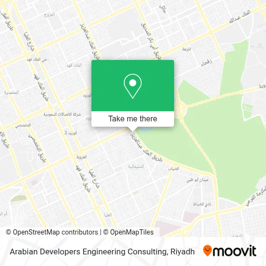 Arabian Developers Engineering Consulting map