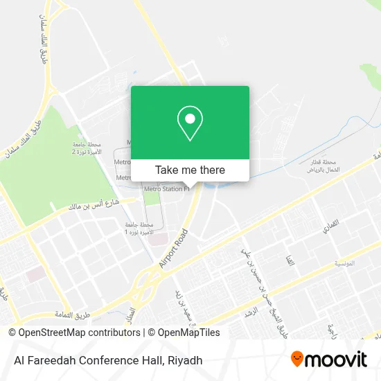 Al Fareedah Conference Hall map