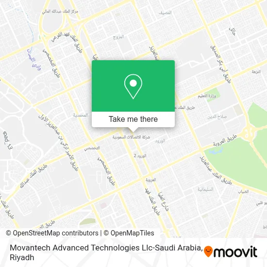 Movantech Advanced Technologies Llc-Saudi Arabia map