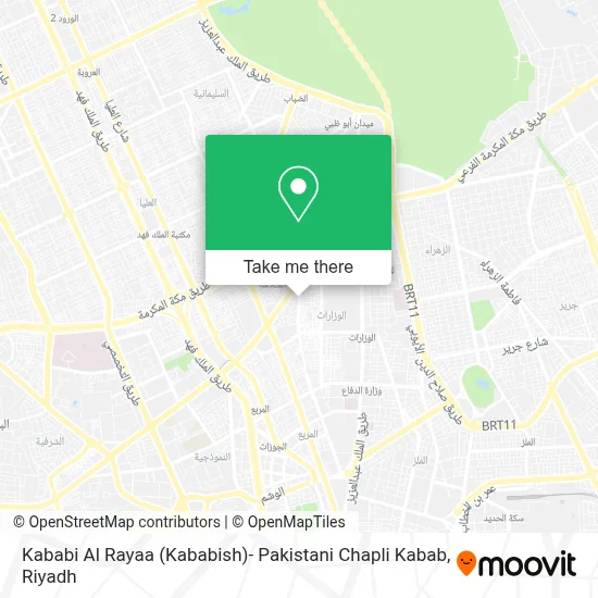 Kababi Al Rayaa (Kababish)- Pakistani Chapli Kabab map