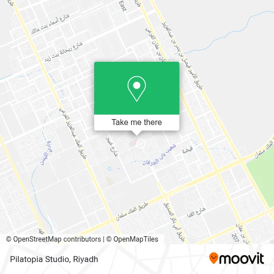 Pilatopia Studio map