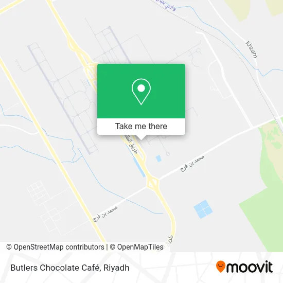 Butlers Chocolate Café map