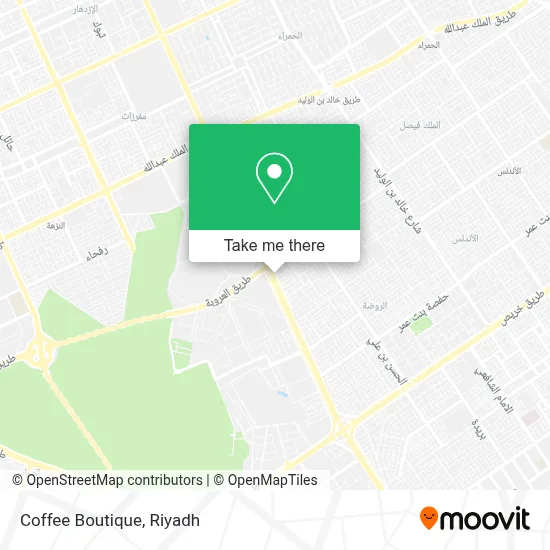 Coffee Boutique map