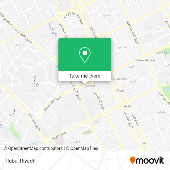 Iluba map