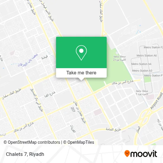 Chalets 7 map